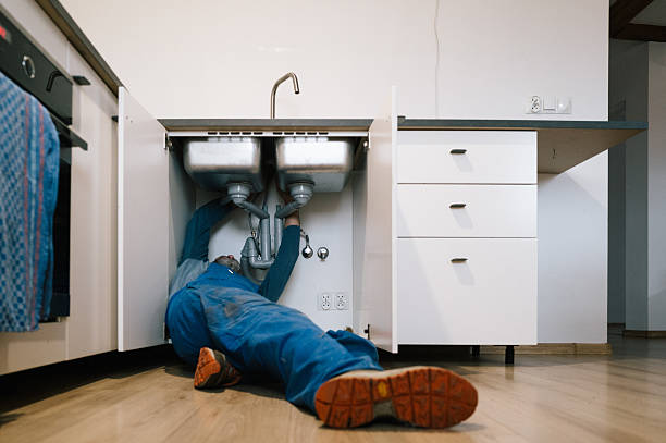 Professional Drain Cleaning technician working in Ponce De Leon, FL